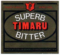 Timaru Bitter Label